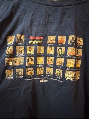 Harkins Class 2017 Navy Short-Sleeve Crew Tee - Yearbook Style Movie Features